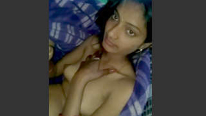 Indian college girl's first timid experience