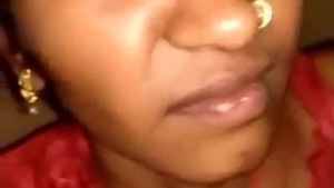 Indian wife uses strap-on for anal pleasure