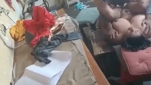 Indian wife's tight vagina gets vigorously penetrated