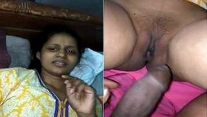 Super-hot Tamil girl gets her pussy pounded hard by her lover