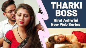 Tharki Bosshiral Radadia's seductive showcase of her voluptuous assets