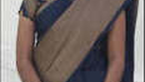 A stunning girl flaunts her body in front of the camera