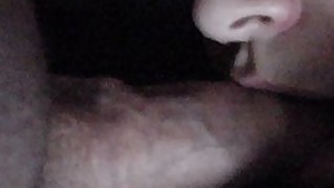 Cum in here sleeping mouth