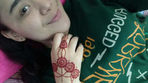 Desi girl in hijab flaunts her big breasts and gets fucked hard