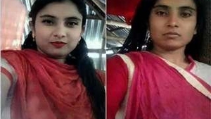 Beautiful Indian girl poses naked for seductive selfies
