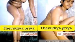 Tamil girl's steamy video for fans