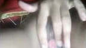 Rustic beauty indulges in self-pleasure with her fingers in Part 2