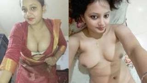 Experience the beauty of a Desi boudi with a stunning body
