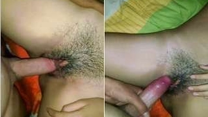 Hardcore action with a tight pussy girl who barely gets fucked
