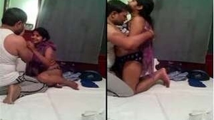 Desi girl takes a hard pounding in her ass from a client