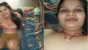 Desi GF's naked video for her lover