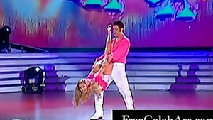 Floppy TV Dance Nip Slip