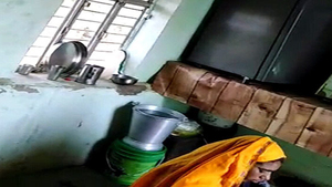 Dehati's wife gets pounded by her lover in a secret video