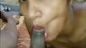 Watch a stunning Indian bhabhi give an amazing blowjob in part 2