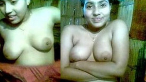 Adorable and seductive bhabi starts off timid but later revels in pleasure
