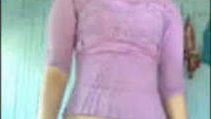 Gorgeous naked girl shows off her body