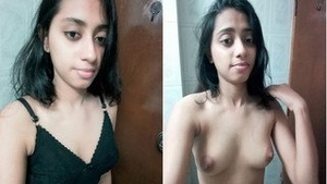 A stunning Bangla babe flaunts her body and gets wet in an exclusive video