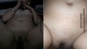 Desi girl's tight pussy gets stretched by her lover's hard cock
