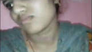 Indian girlfriend's intimate moments caught on camera