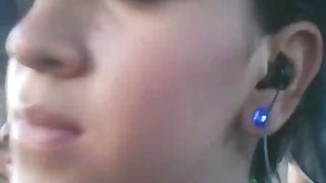 Riding the bus with a hard cock