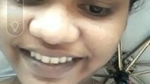 Desi beauty reveals her assets on video call