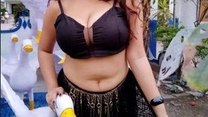 Sneha's hidden allure revealed in paid video