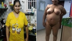 Watch a busty beauty soak up the sun in Telugu