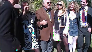 Hot sex picnic turn in a orgy directed by a dirty old man!