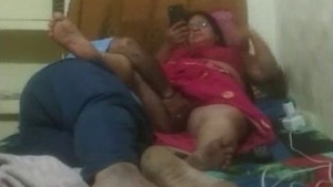 Indian mature woman betrays her partner with oral and manual stimulation