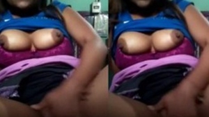 Horny Nepali lady masturbates and talks dirty in amateur video