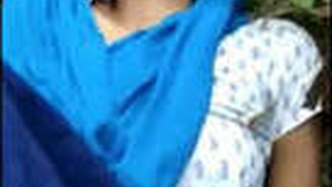 Hindustani sweethearts engage in intimate activities following tuition lessons in countryside