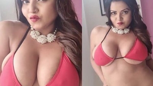 Indian model Shilpi's outdoor photoshoot in a bikini