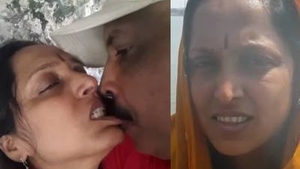A mature couple shares their steamy moments on camera