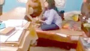 College couple explores their sexual desires in a steamy video