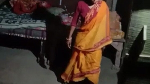 Desi bhabi and her father in law have steamy sex in village
