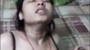Desi bhabhi's attractive face in village setting