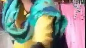 Small-town girl with big natural tits