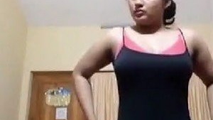 A stunning girl shares her first intimate moment with her boyfriend in a selfie
