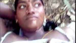 Busty bhabi's pussy gets fingered and boob pressed in Telugu video