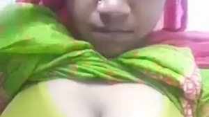 Big-titted Indian wife from a village gets fucked hard