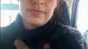 Kashmiri beauty gives a blowjob and gets fucked in a car