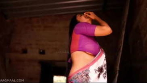 Hot Indian ladies in sarees engage in steamy sex