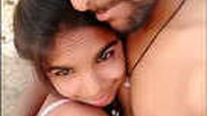 Desi couple indulges in steamy outdoor sex