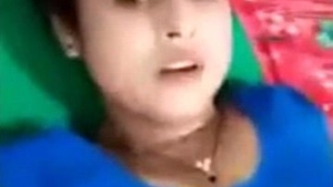 The Bhabhi's vagina is penetrated with less intensity than usual