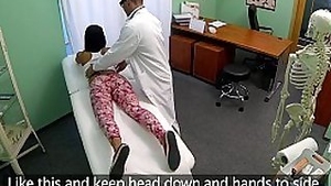 FakeHospital Young teen girl not on birth control bends over