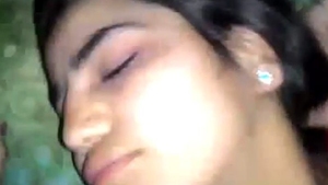 Beautiful teen gives a blowjob and gets fucked