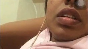 Fatty Bhabhi's boobs on video call