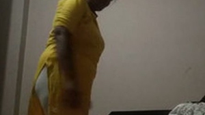 A mature bhabhi secretly observing