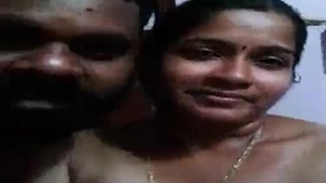 Tamil aunty enjoys sex with her husband in a steamy video
