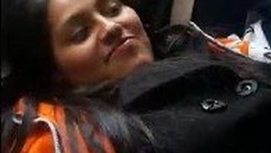 College girl's car sex with her boyfriend